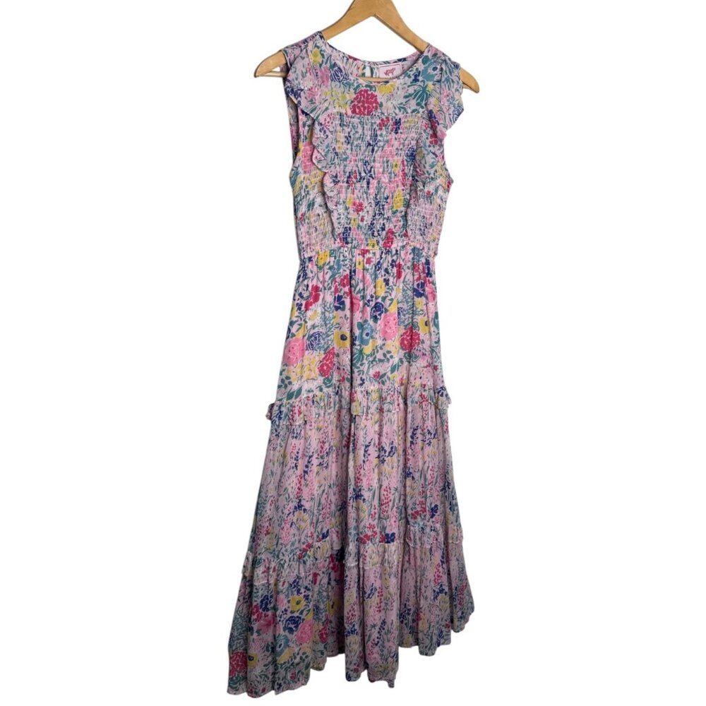 Banjanan Floral Maxi Dress Cotton S - Picture 6 of 10